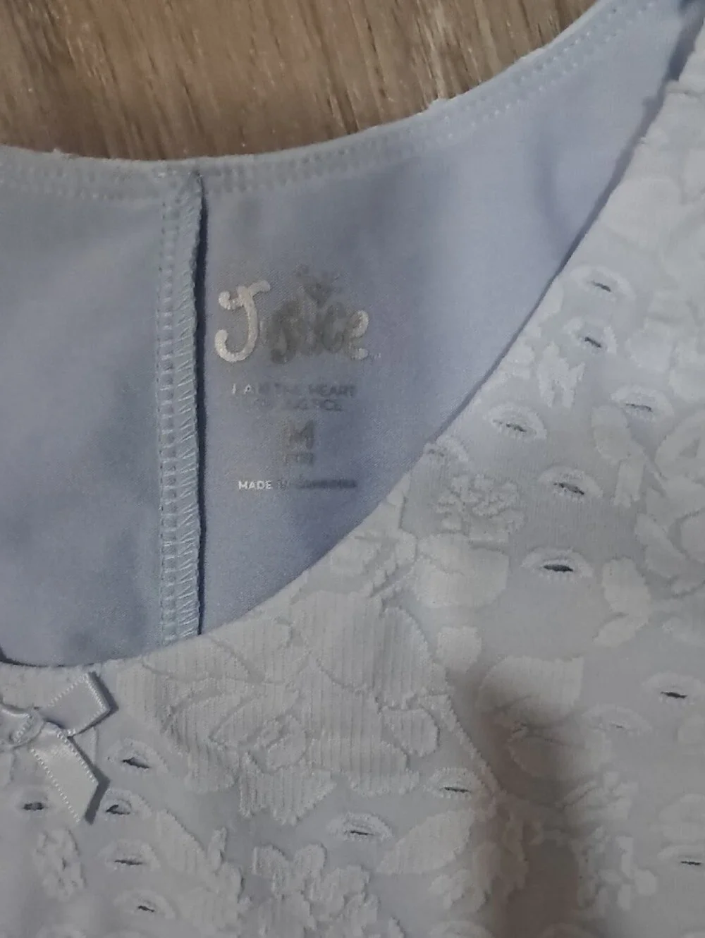 Justice Girls Eyelet Tunic Dresses - Pink & Light Blue